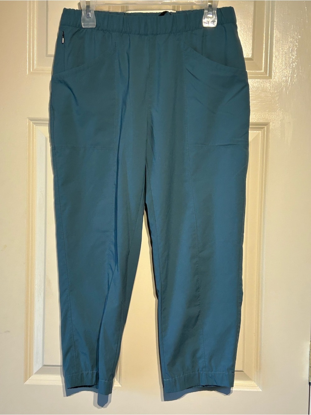 Patagonia High Spy Joggers Womens Medium Teal Performance Stretch 55695